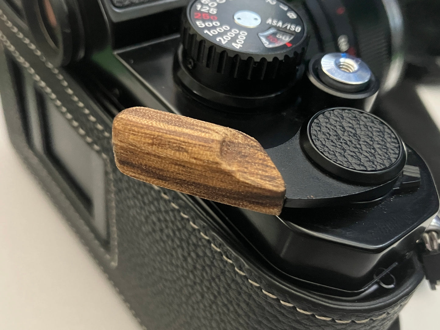 Wooden Advance Lever Cap for Nikon FM/FM2/FE/FE2/FM3a
