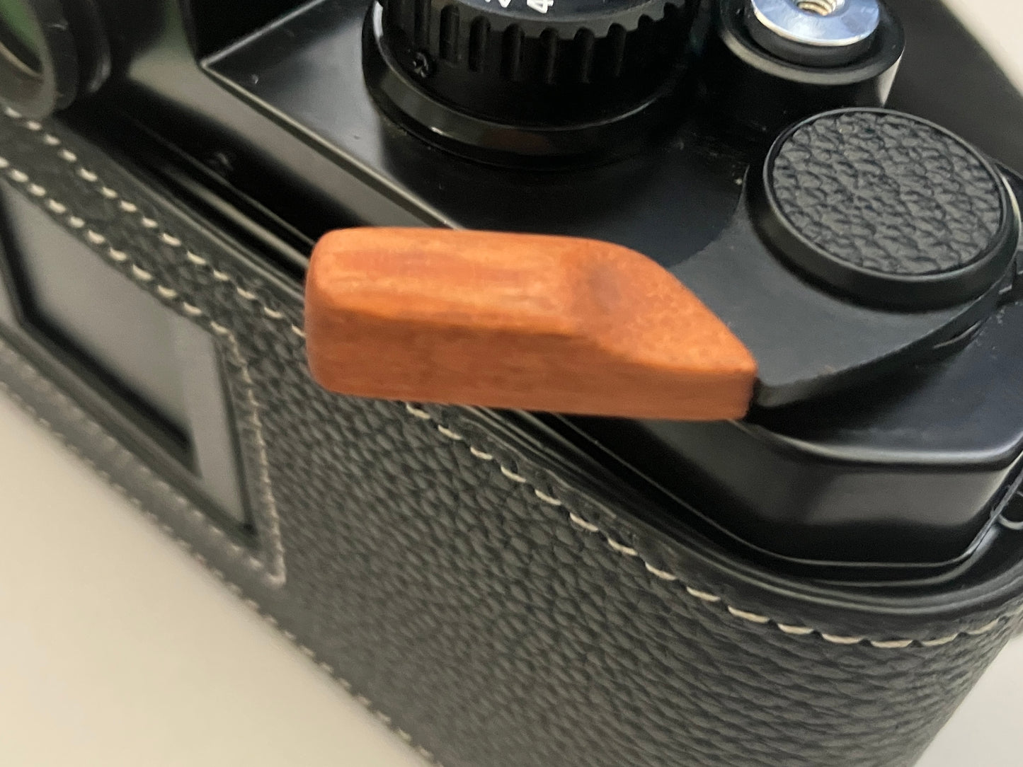 Wooden Advance Lever Cap for Nikon FM/FM2/FE/FE2/FM3a